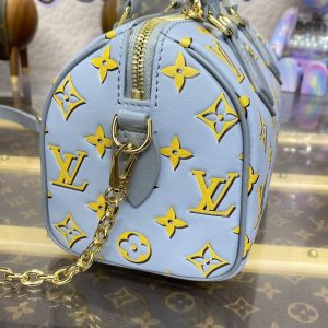 Replica Louis Vuitton Speedy Bandouliere 20 Blue Limited 3 Replica Louis Vuitton Speedy Bandouliere 20 Blue Limited - realistic designer-inspired fake bag