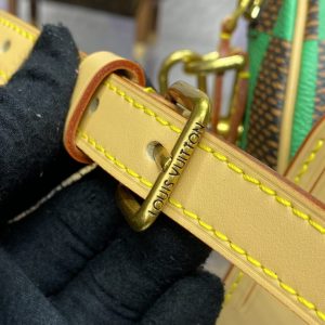Replica Louis Vuitton Speedy 18 Green Grid 11 Replica Louis Vuitton Speedy 18 Green Grid - best quality luxury bag dupe