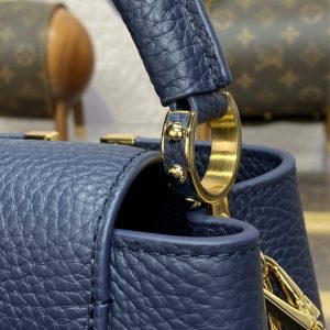Replica Loius Vuitton Capucines Dark Blue 2 Replica Loius Vuitton Capucines Dark Blue - high-end fake designer purse