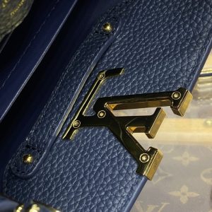 Replica Loius Vuitton Capucines Dark Blue 4 Replica Loius Vuitton Capucines Dark Blue - 1:1 designer replica handbag