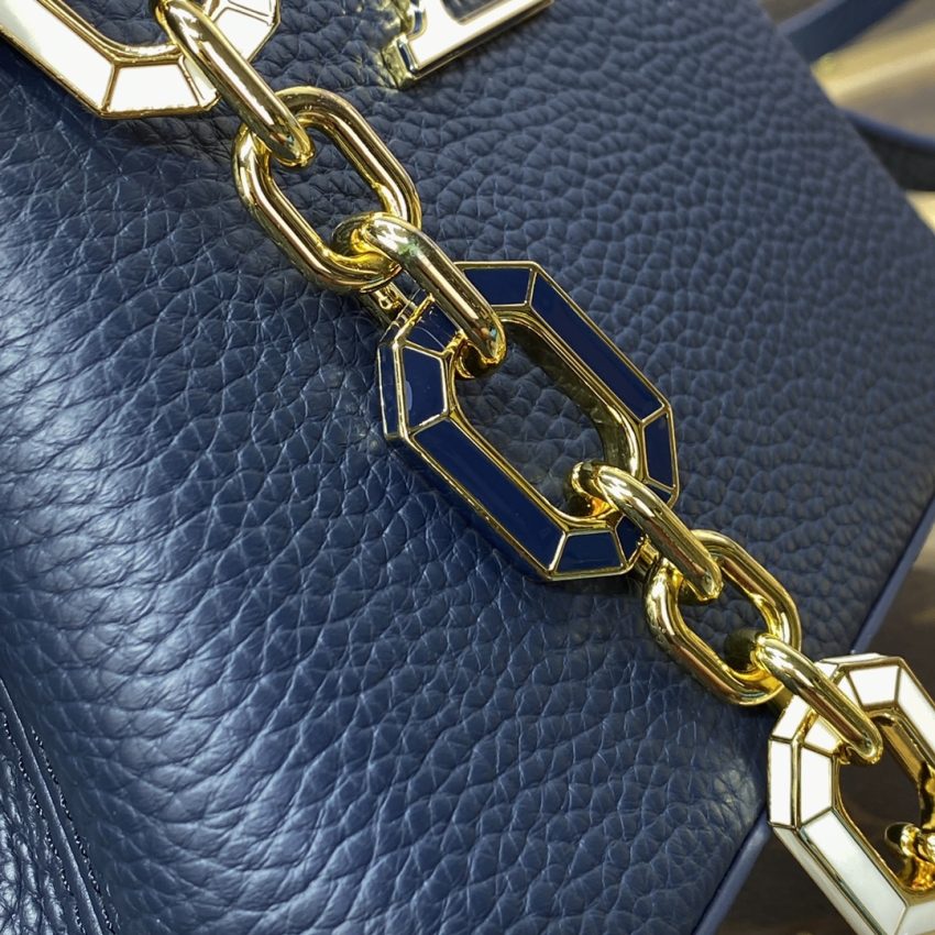 Replica Loius Vuitton Capucines Dark Blue 6 Replica Loius Vuitton Capucines Dark Blue - 1:1 designer replica handbag