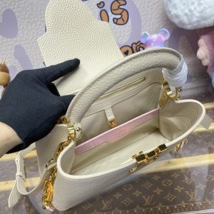 Replica Loius Vuitton Capucines Beige 3 Replica Loius Vuitton Capucines Beige - near-authentic luxury replica handbag