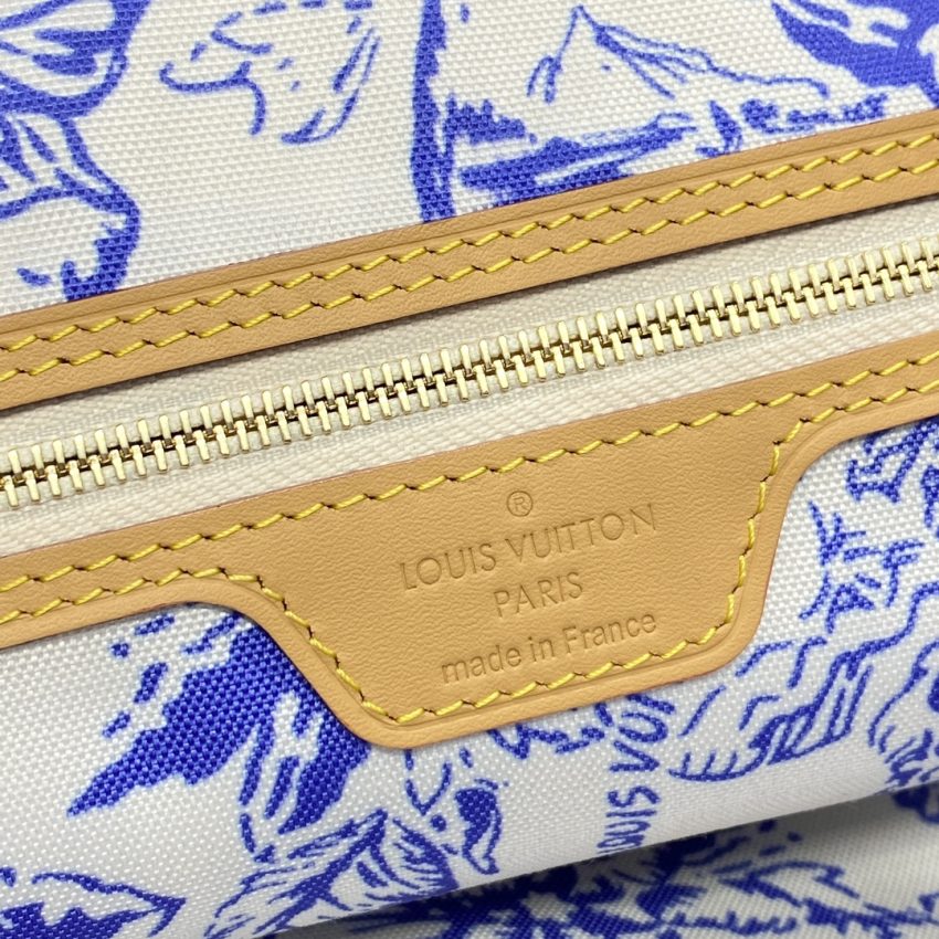 Replica Louis Vuitton Neverfull MM Bue 5 Replica Louis Vuitton Neverfull MM Bue - top-rated replica designer bag