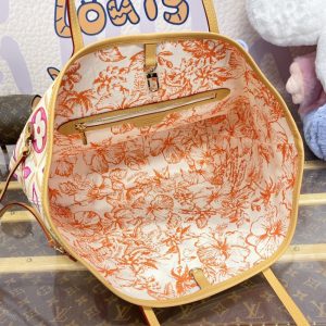 Replica Louis Vuitton Neverfull MM Orange 2 Replica Louis Vuitton Neverfull MM Orange - ultra-realistic fake designer tote