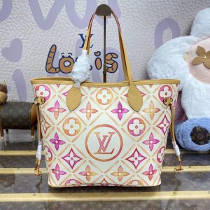 Replica Louis Vuitton Neverfull MM Orange 1 Replica Louis Vuitton Neverfull MM Orange - near-authentic luxury replica handbag