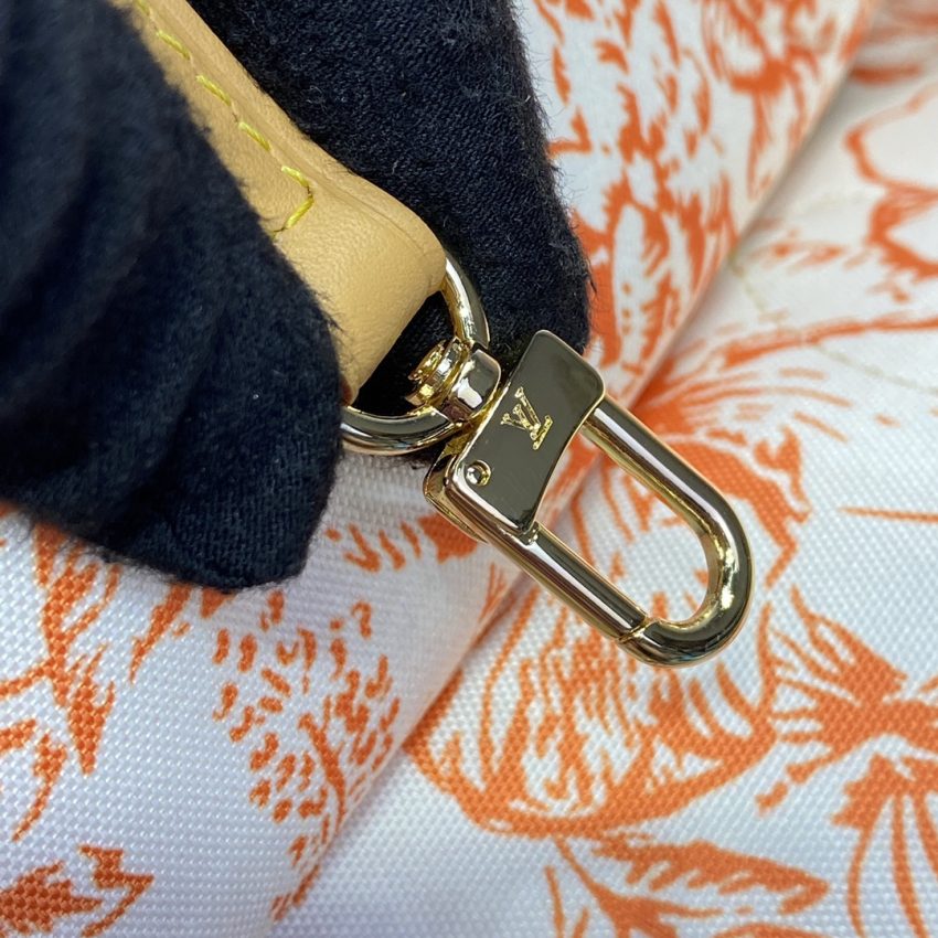 Replica Louis Vuitton Neverfull MM Orange 7 Replica Louis Vuitton Neverfull MM Orange - realistic designer-inspired fake bag