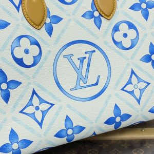 Replica LV OnTheGo Blue 6 Replica LV OnTheGo Blue - premium 1:1 fake handbag model
