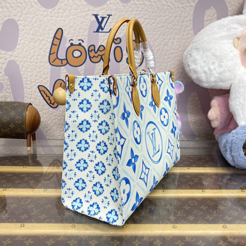 Replica LV OnTheGo Blue 7 Replica LV OnTheGo Blue - high-accuracy replica luxury purse