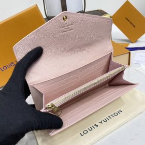 Replica Louis Vuitton Sarah Wallet Pink 7 Replica Louis Vuitton Sarah Wallet Pink - best-selling designer handbag dupe
