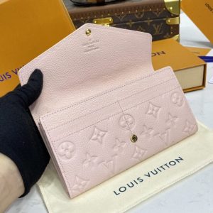 Replica Louis Vuitton Sarah Wallet Pink 8 Replica Louis Vuitton Sarah Wallet Pink - near-authentic luxury replica handbag