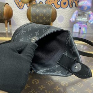 Replica Louis Vuitton Envelope Pouch Black 7 Replica Louis Vuitton Envelope Pouch Black - premium 1:1 fake handbag model