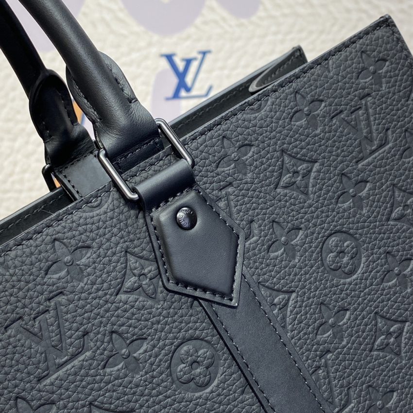 Replica Louis Vuitton Sac Plat 24H Black 4 Replica Louis Vuitton Sac Plat 24H Black - top-tier luxury replica shoulder bag