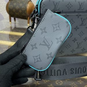 Replica Louis Vuitton Trio Messenger Grey&Tiffany 3 Replica Louis Vuitton Trio Messenger Grey&Tiffany - high-quality designer bag clone