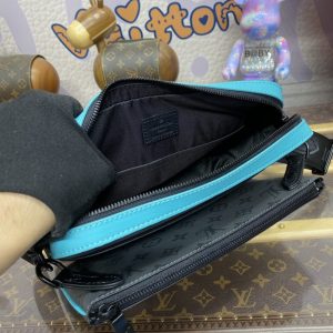 Replica Louis Vuitton Trio Messenger Grey&Tiffany 8 Replica Louis Vuitton Trio Messenger Grey&Tiffany - near-authentic luxury replica handbag
