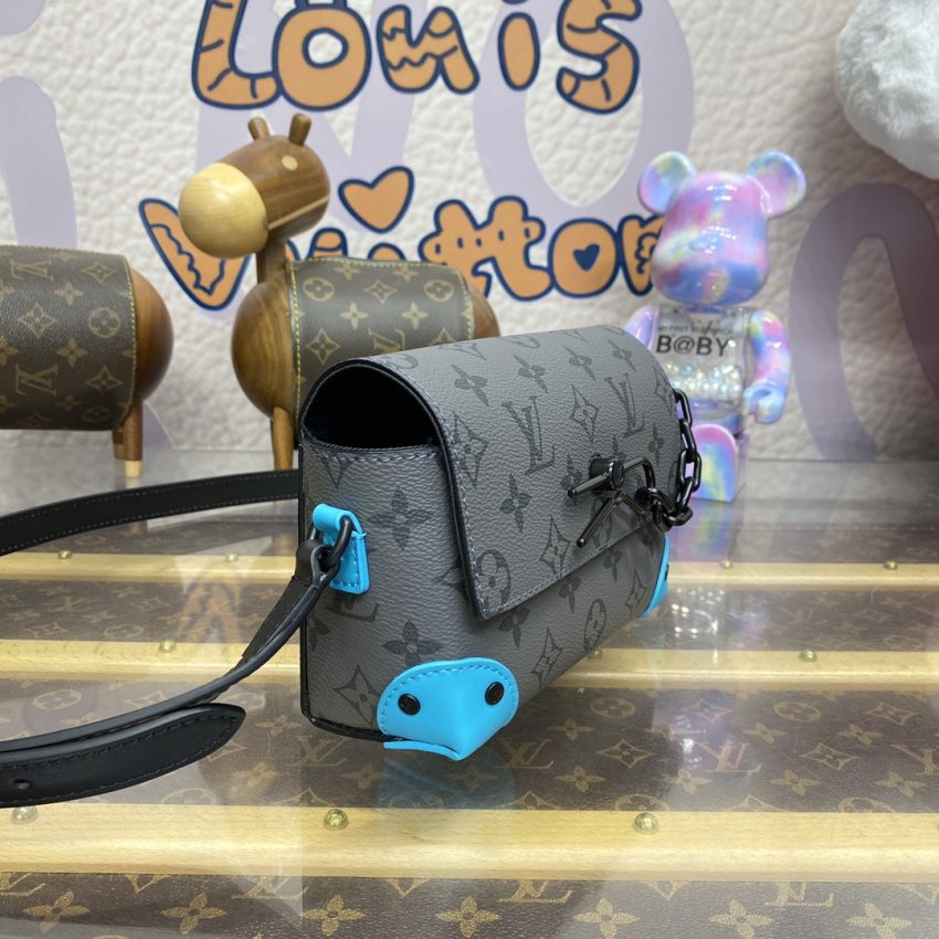 Replica Louis Vuitton Steamer Wearable Wallet Grey 4 Replica Louis Vuitton Steamer Wearable Wallet Grey - elite superclone designer purse