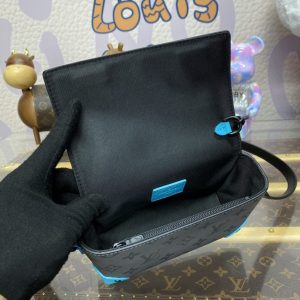 Replica Louis Vuitton Steamer Wearable Wallet Grey 7 Replica Louis Vuitton Steamer Wearable Wallet Grey - high-end fake designer purse
