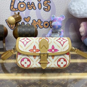 Replica Louis Vuitton Nano Diane Orange - premium-grade designer purse dupe