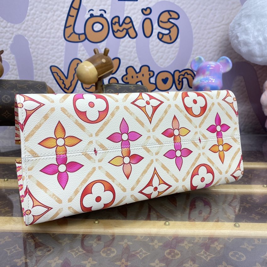Replica LV OnTheGo Orange - premium 1:1 fake handbag model