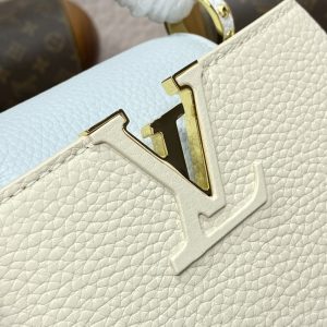 Replica Loius Vuitton Capucines Beige Blue 2 Replica Loius Vuitton Capucines Beige Blue - best-selling designer handbag dupe
