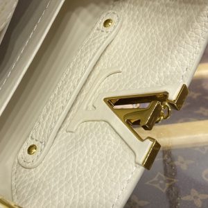 Replica Loius Vuitton Capucines Beige Blue 7 Replica Loius Vuitton Capucines Beige Blue - authentic-look luxury purse replica