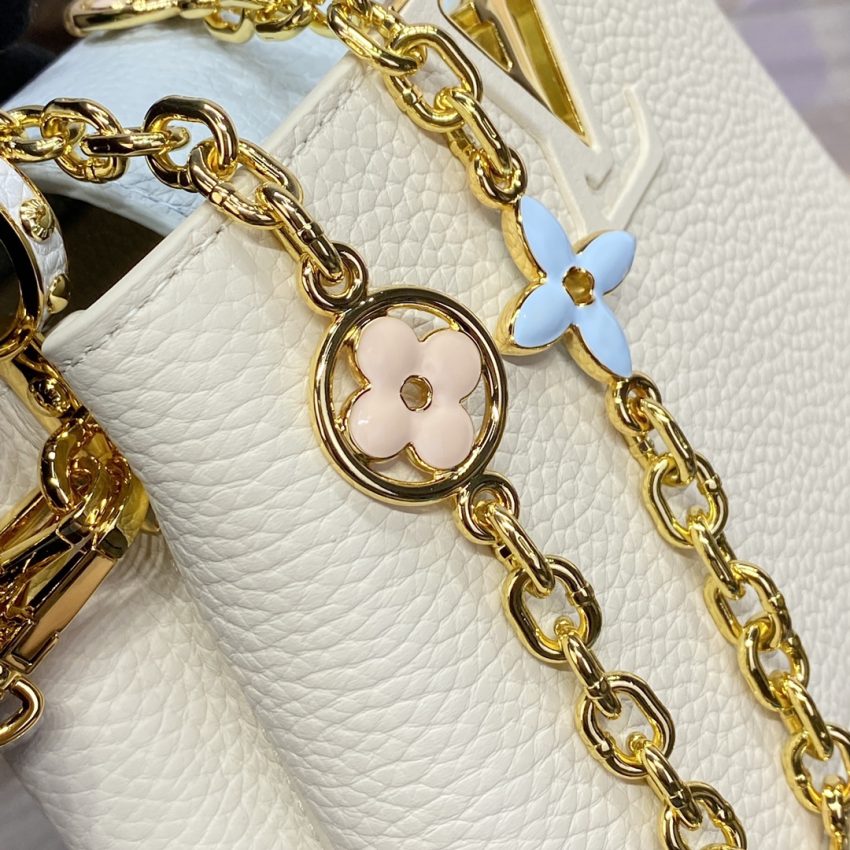 Replica Loius Vuitton Capucines Beige Blue 10 Replica Loius Vuitton Capucines Beige Blue - best-selling designer handbag dupe