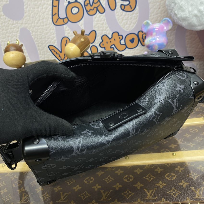 Replica Louis Vuitton Soul Trunk East West Black - premium-grade designer purse dupe