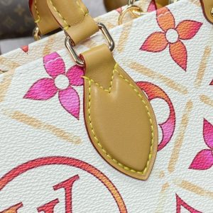Replica LV OnTheGo East West Orange 7 Replica LV OnTheGo East West Orange - elite superclone designer purse