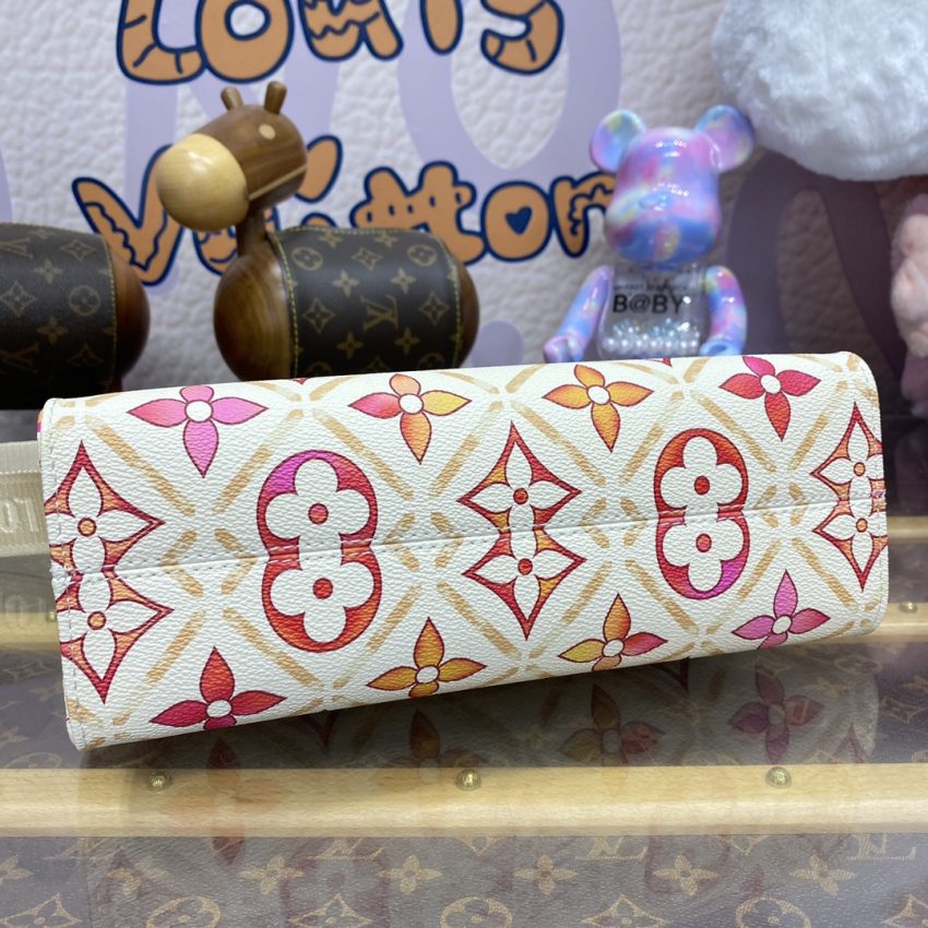 Replica LV OnTheGo East West Orange 3 Replica LV OnTheGo East West Orange - top-tier luxury replica shoulder bag