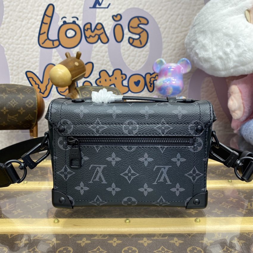 Replica Louis Vuitton Soul Trunk Cross-Body Black 7 Replica Louis Vuitton Soul Trunk Cross-Body Black - realistic designer-inspired fake bag