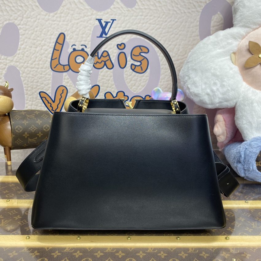 Replica Loius Vuitton Capucines Large Black Full 7 Replica Loius Vuitton Capucines Large Black Full - 1:1 designer replica handbag