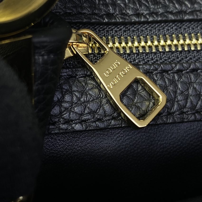 Replica Loius Vuitton Capucines Full Black 2 Replica Loius Vuitton Capucines Full Black - ultra-realistic fake designer tote