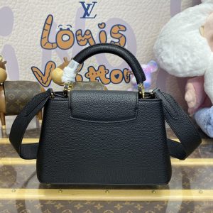 Replica Loius Vuitton Capucines Full Black 4 Replica Loius Vuitton Capucines Full Black - authentic-look luxury purse replica