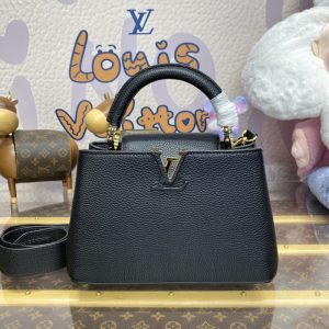 Replica Loius Vuitton Capucines Full Black 1 Replica Loius Vuitton Capucines Full Black - top-rated replica designer bag