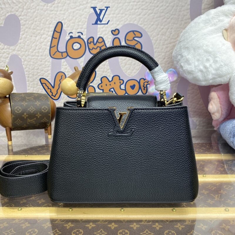 Replica Loius Vuitton Capucines Full Black 1 Replica Loius Vuitton Capucines Full Black - top-rated replica designer bag