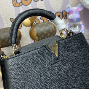 Replica Loius Vuitton Capucines Full Black 10 Replica Loius Vuitton Capucines Full Black - near-authentic luxury replica handbag