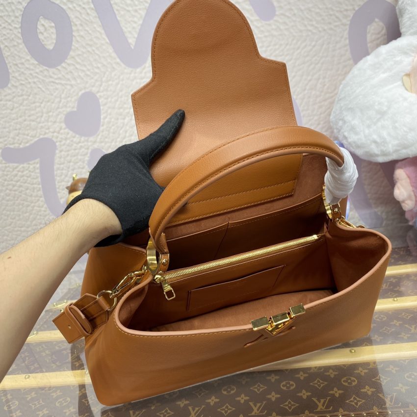 Replica Loius Vuitton Capucines Brown Large 6 Replica Loius Vuitton Capucines Brown Large - top-rated replica designer bag