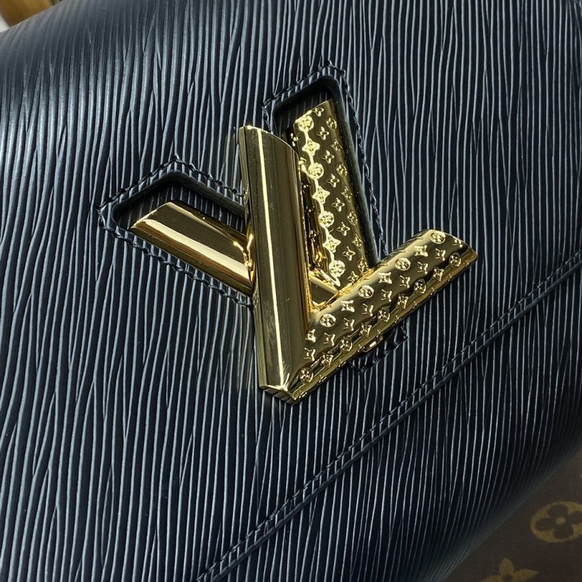 Replica Louis Vuitton Twist Black With Strap 8 Replica Louis Vuitton Twist Black With Strap - authentic-look luxury purse replica