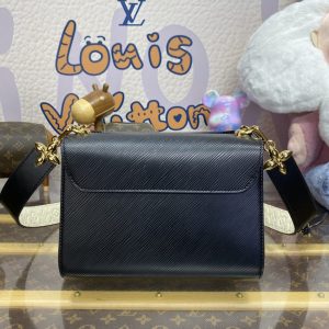 Replica Louis Vuitton Twist Black With Strap 9 Replica Louis Vuitton Twist Black With Strap - premium-grade designer purse dupe