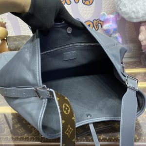 Replica Louis Vuitton Carry All MM Silver 5 Replica Louis Vuitton Carry All MM Silver - near-authentic luxury replica handbag