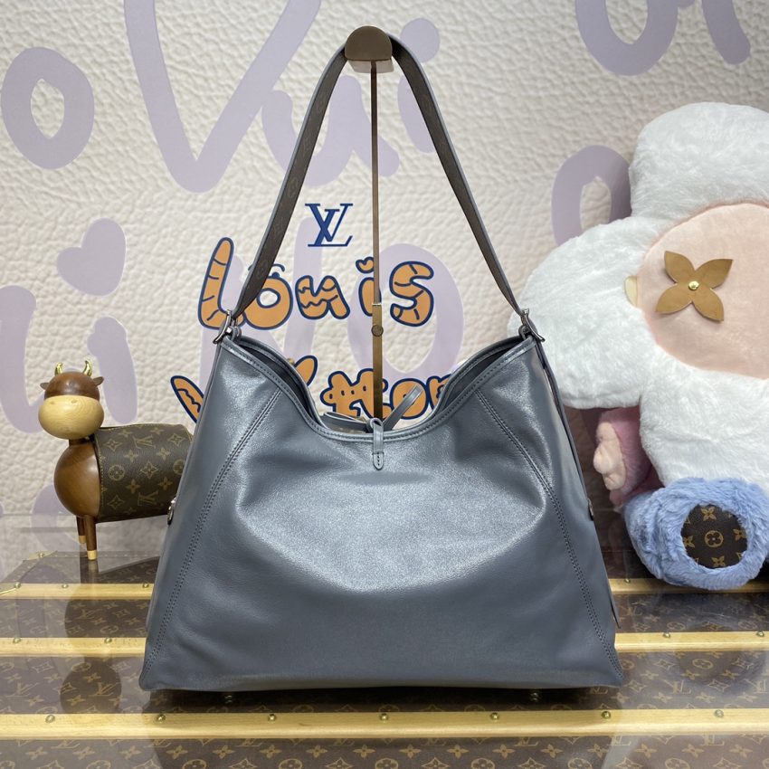 Replica Louis Vuitton Carry All MM Silver 7 Replica Louis Vuitton Carry All MM Silver - high-end fake designer purse