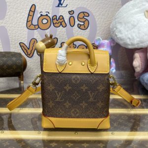 Replica Louis Vuitton Steamer Brown 5 Replica Louis Vuitton Steamer Brown - near-authentic luxury replica handbag
