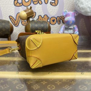 Replica Louis Vuitton Steamer Brown 9 Replica Louis Vuitton Steamer Brown - premium 1:1 fake handbag model