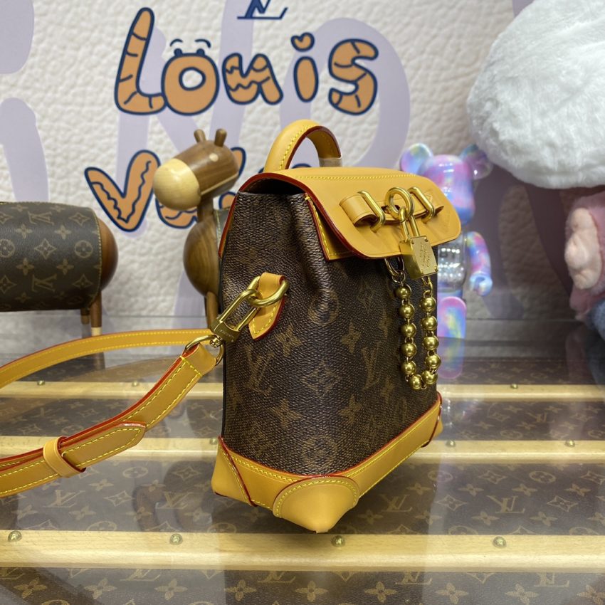 Replica Louis Vuitton Steamer Brown 10 Replica Louis Vuitton Steamer Brown - high-quality designer bag clone
