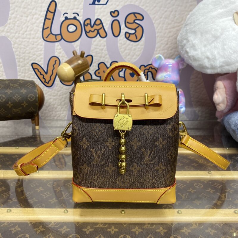 Replica Louis Vuitton Steamer Brown 1 Replica Louis Vuitton Steamer Brown - elite superclone designer purse