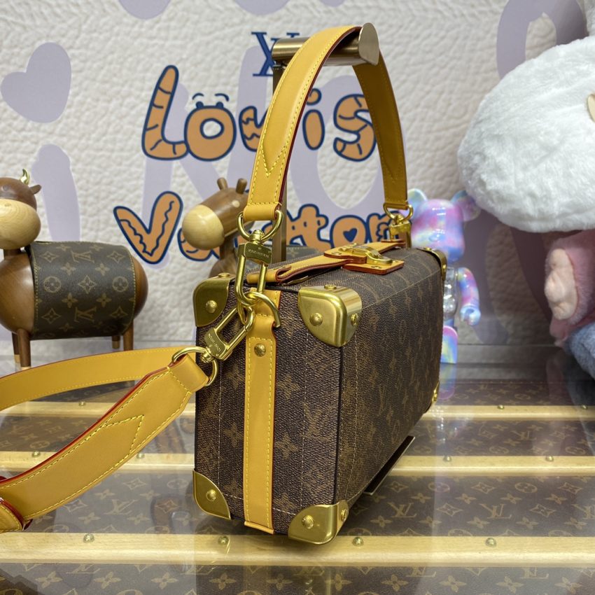 Replica Louis Vuitton Soul Trunk East West Brown 2 Replica Louis Vuitton Soul Trunk East West Brown - best quality luxury bag dupe