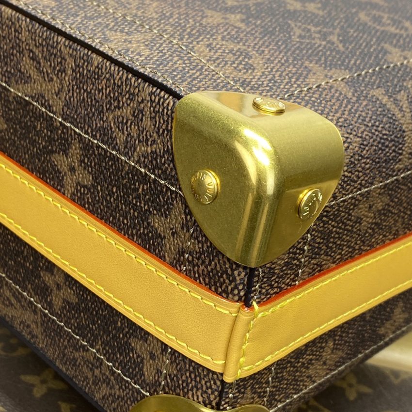 Replica Louis Vuitton Soul Trunk East West Brown 8 Replica Louis Vuitton Soul Trunk East West Brown - 1:1 designer replica handbag