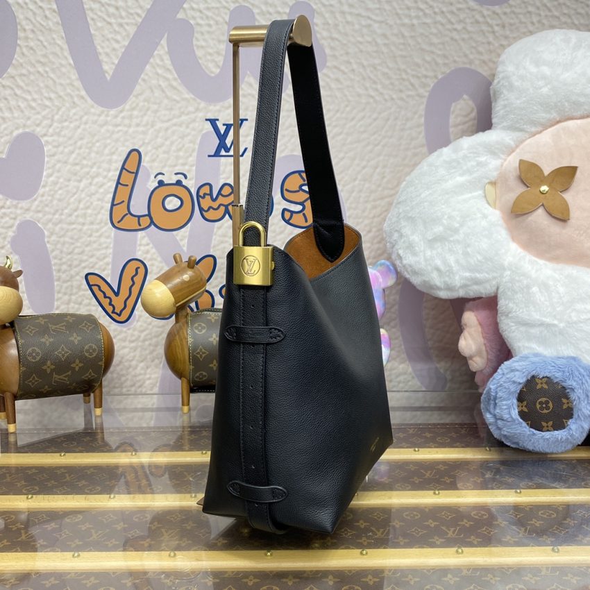 Replica Louis Vuitton Low Key Hobo Black 5 Replica Louis Vuitton Low Key Hobo Black - high-end fake designer purse