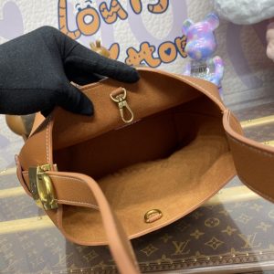 Replica Louis Vuitton Low Key Hobo Brown 6 Replica Louis Vuitton Low Key Hobo Brown - realistic designer-inspired fake bag