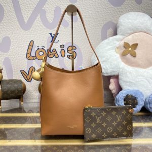 Replica Louis Vuitton Low Key Hobo Brown 1 Replica Louis Vuitton Low Key Hobo Brown - elite superclone designer purse