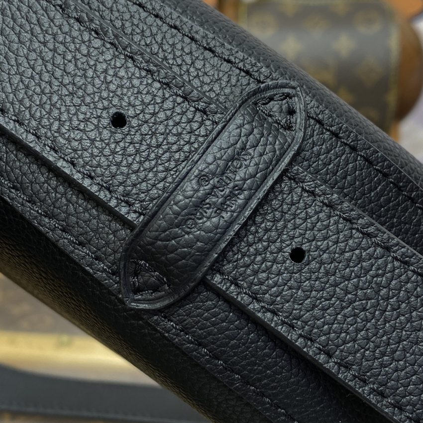 Replica Louis Vuitton Bumbag Low Key Black - premium 1:1 fake handbag model